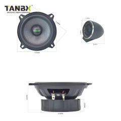 New Design 120W 5-Inch 2-Way Car Component Speaker Full Range Midrange & Tweeters TB-515