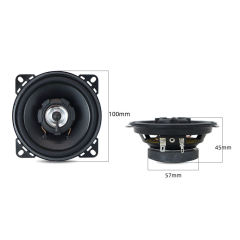 2-Way Car Speakers 4 Inch Car Coaxial Speakers with Tweeter CTC-405