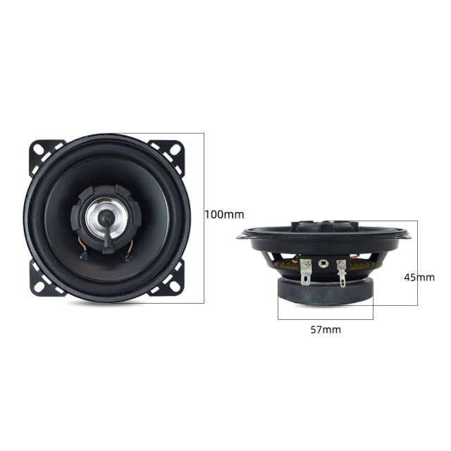 2-Way Car Speakers 4 Inch Car Coaxial Speakers with Tweeter CTC-405