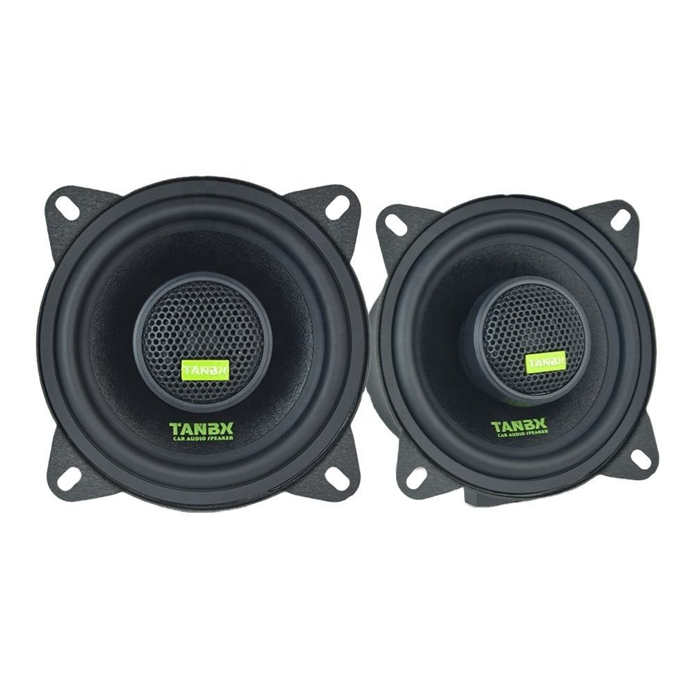 Hot-selling high-quality 4-inch car audio coaxial speaker, 2-way high-power active car speaker TB-T45MAX