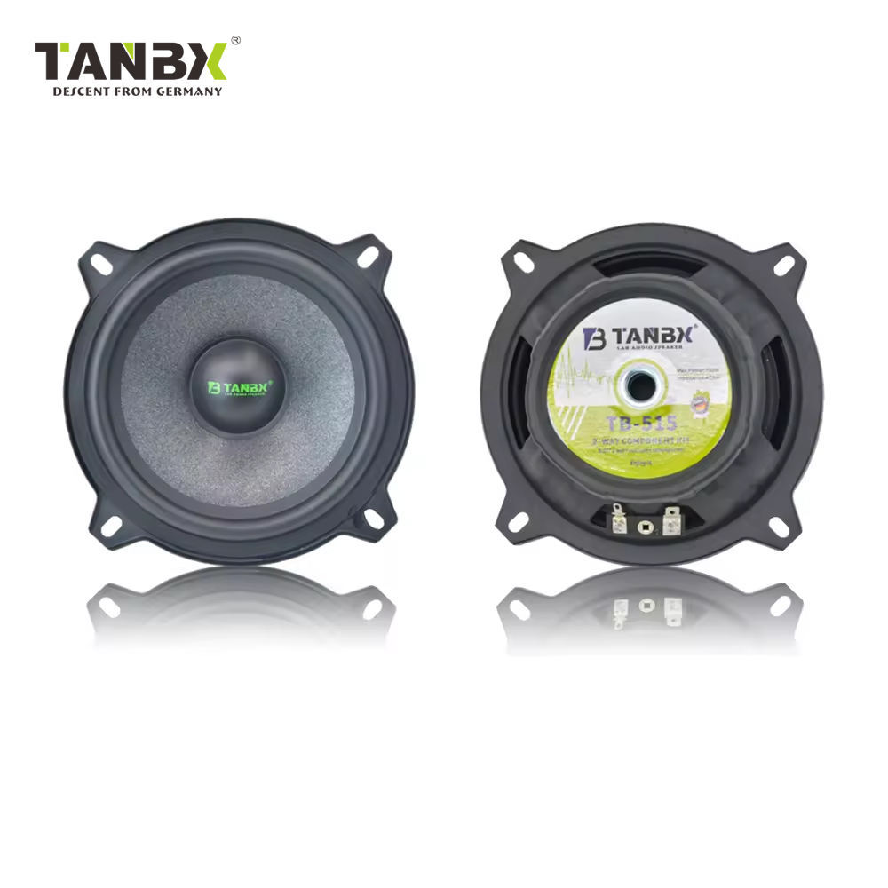 New Design 120W 5-Inch 2-Way Car Component Speaker Full Range Midrange & Tweeters TB-515