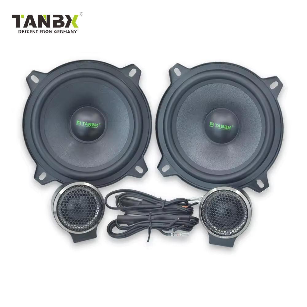 New Design 120W 5-Inch 2-Way Car Component Speaker Full Range Midrange & Tweeters TB-515