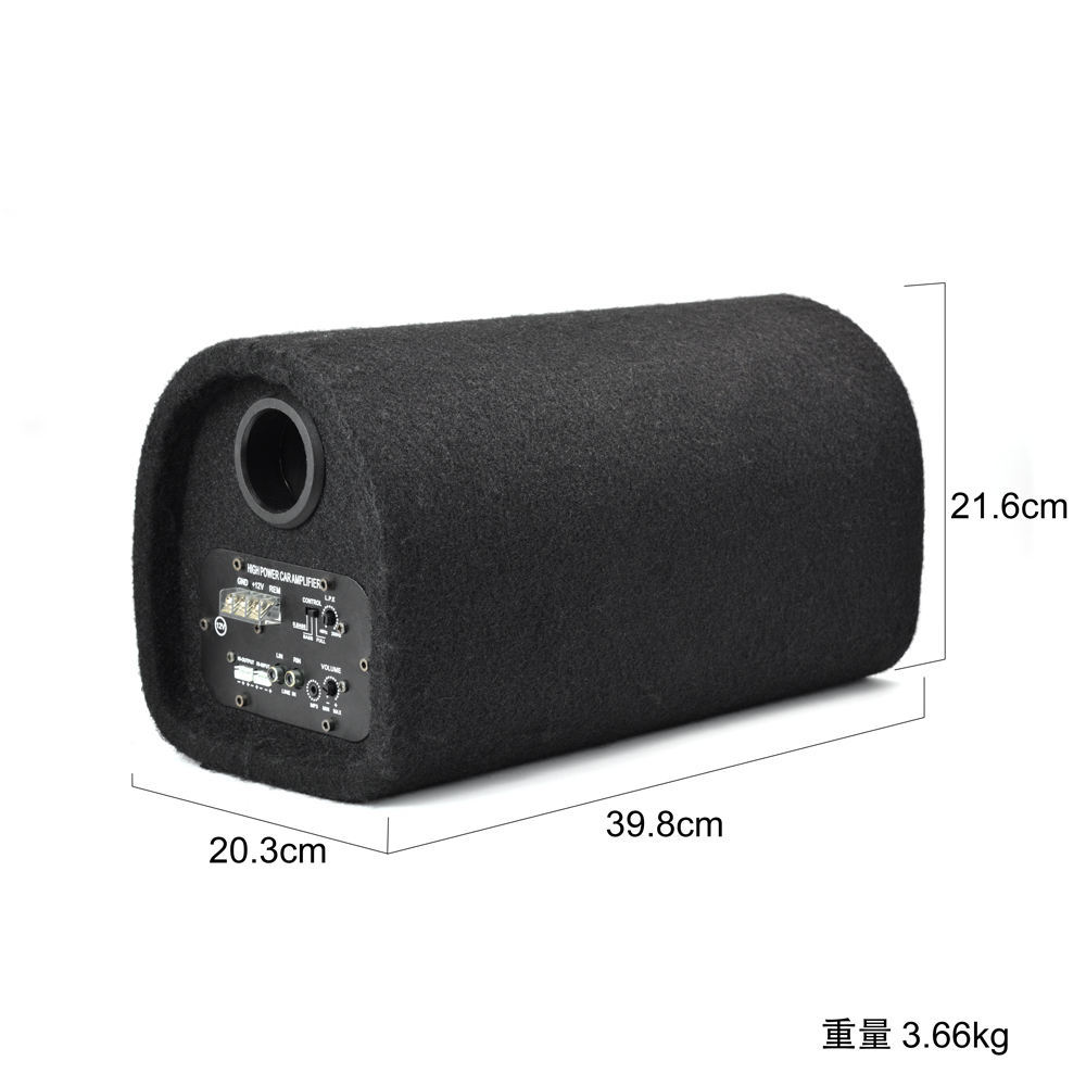 TANBX Customized Wholesale Professional 1800W 6inch High Power Car Active Subwoofer for Toyota TB-1206