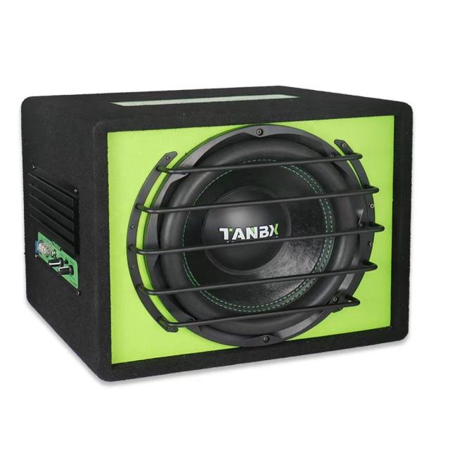 TANBX 12inch Bass Speaker Subwoofer with Amplifier Pure Bass Car Active Subwoofer TB-LS1200