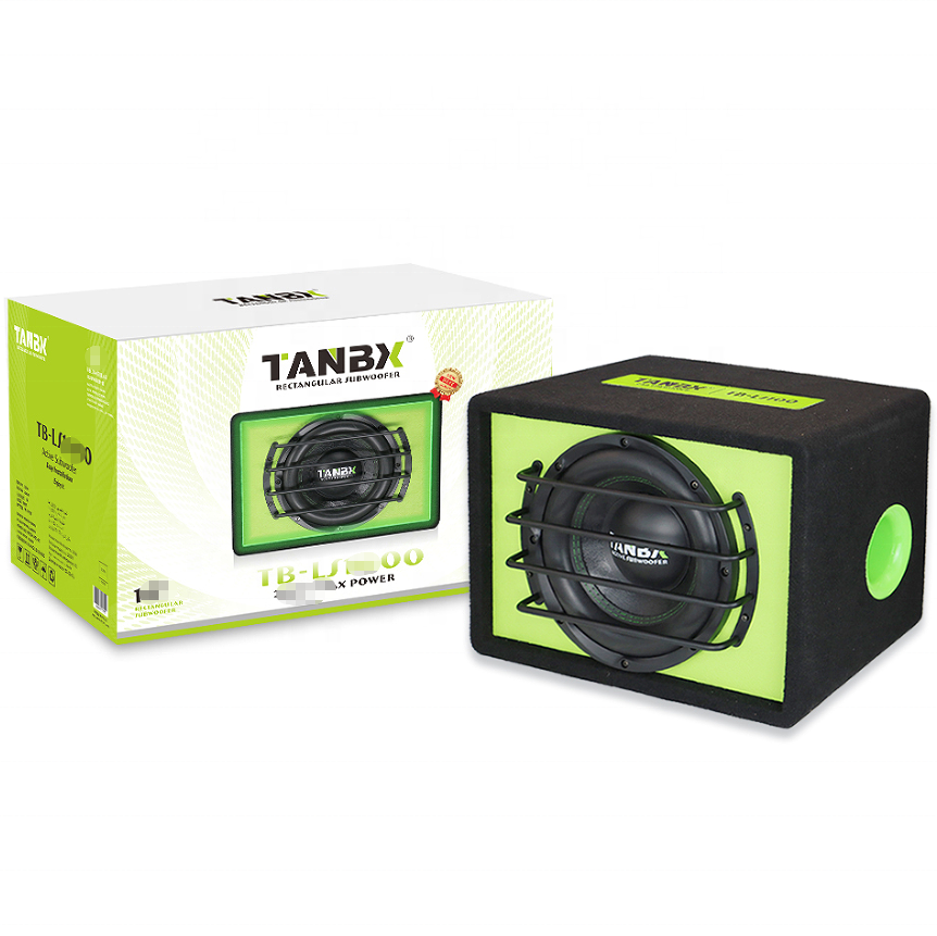 TANBX 12inch Bass Speaker Subwoofer with Amplifier Pure Bass Car Active Subwoofer TB-LS1200