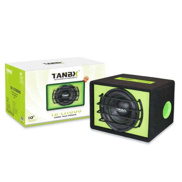 TANBX 10 Inch Active Car Subwoofer with Amplifier TB-LS1000