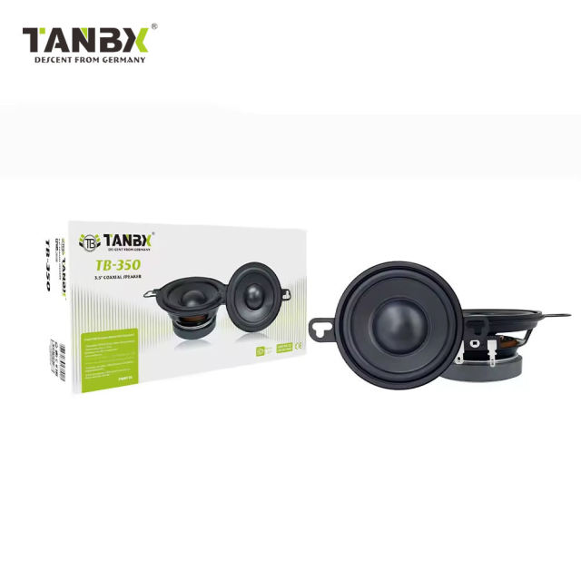 New Modle 3.5 Inch Car Audio Coaxial Speaker 3 Way High Power Active Auto Speaker(TB-350)