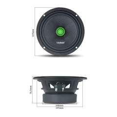 380W Professional Horn Pure Bass 6/6.5 Inch Big Power Bass Speaker Hot Selling 16cm Car Speaker (TB-6500)