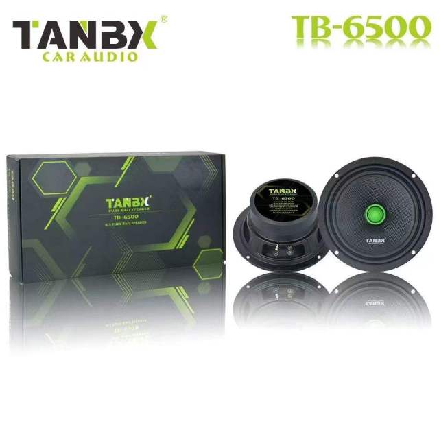 380W Professional Horn Pure Bass 6/6.5 Inch Big Power Bass Speaker Hot Selling 16cm Car Speaker (TB-6500)