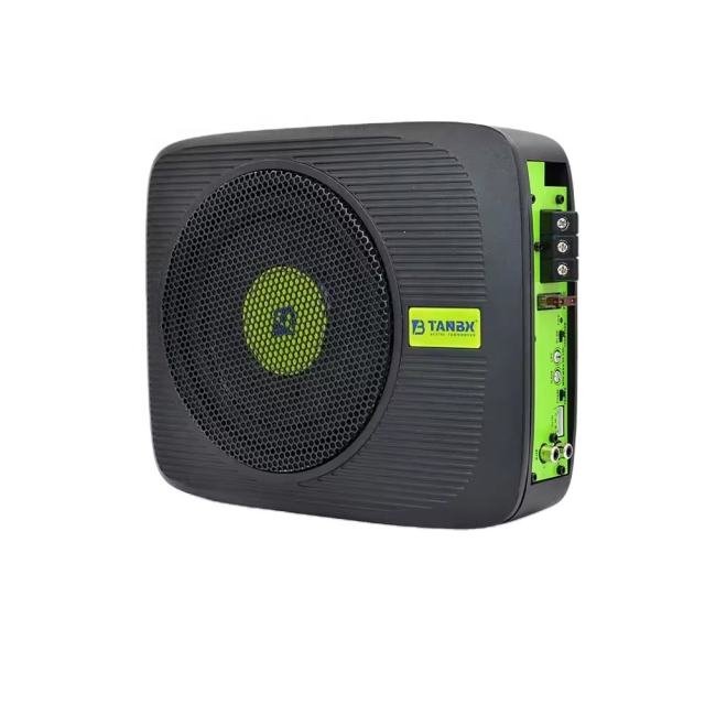 TANBX New Design 6.5 Inch Car Under Seat Ultra-thin Subwoofer with Amp SPL Ative Power Auto Slim Subwoofer