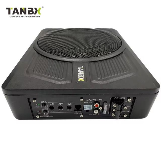 China Factory 10 Inch Under Seat Car Subwoofer 10" Subwoof Audio Underseat Subwoofer Car TB-X10