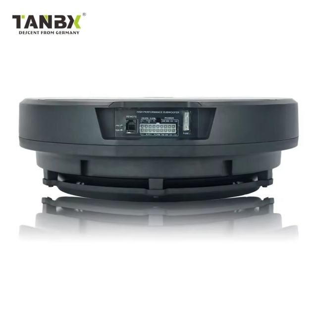 TANBX 800W 13 Inch Ultra-Thin Slim Car Active Subwoofer Pure Bass Spare Tire Subwoofer with Under Seat Controller (SW13A)