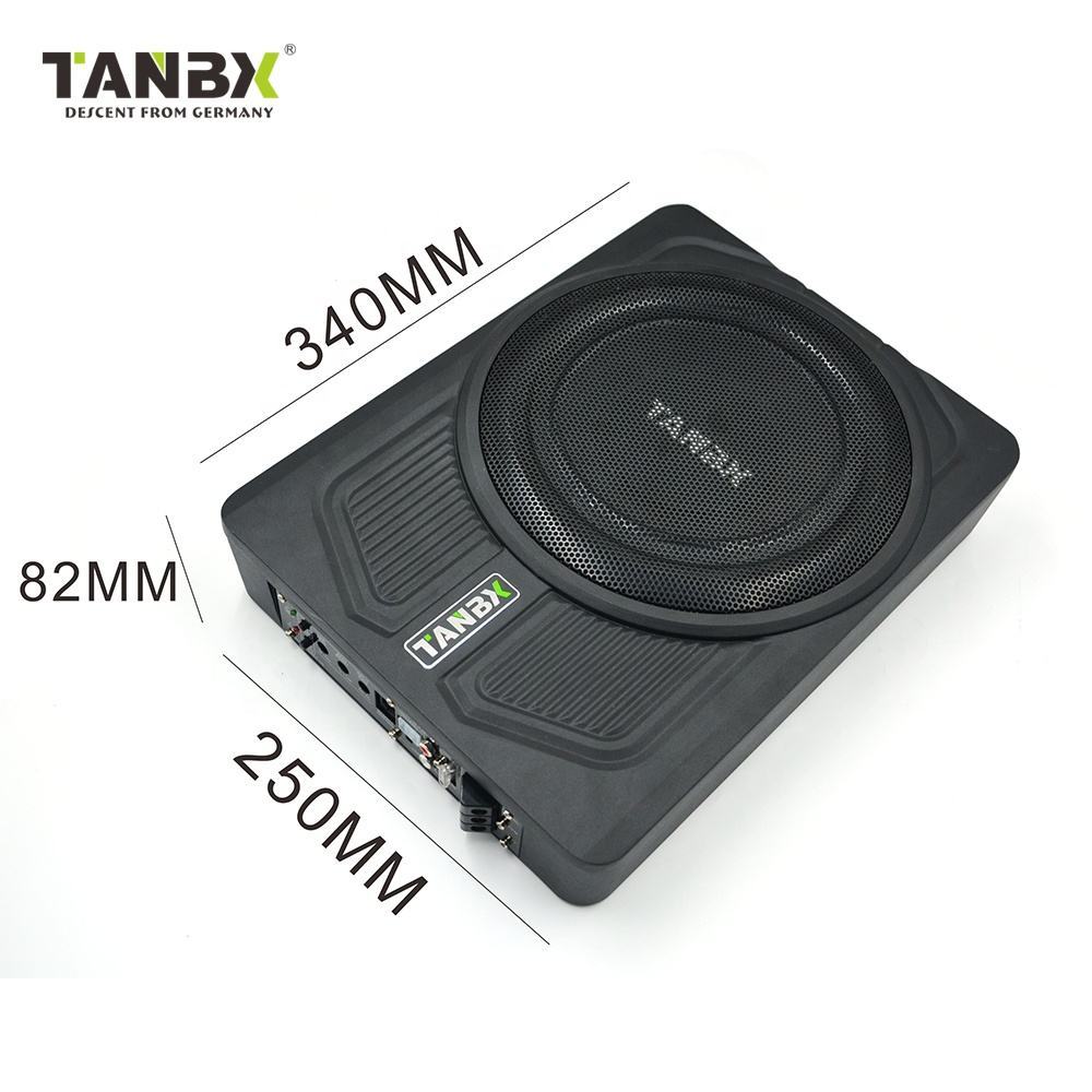 China Factory 10 Inch Under Seat Car Subwoofer 10" Subwoof Audio Underseat Subwoofer Car TB-X10