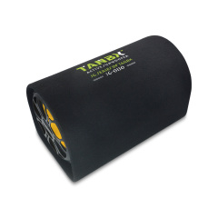 TANBX TB-JG-0110 10 Inch Active Car Subwoofer Tunnel Port Bass Speaker with Amplifier and Enclosure Box