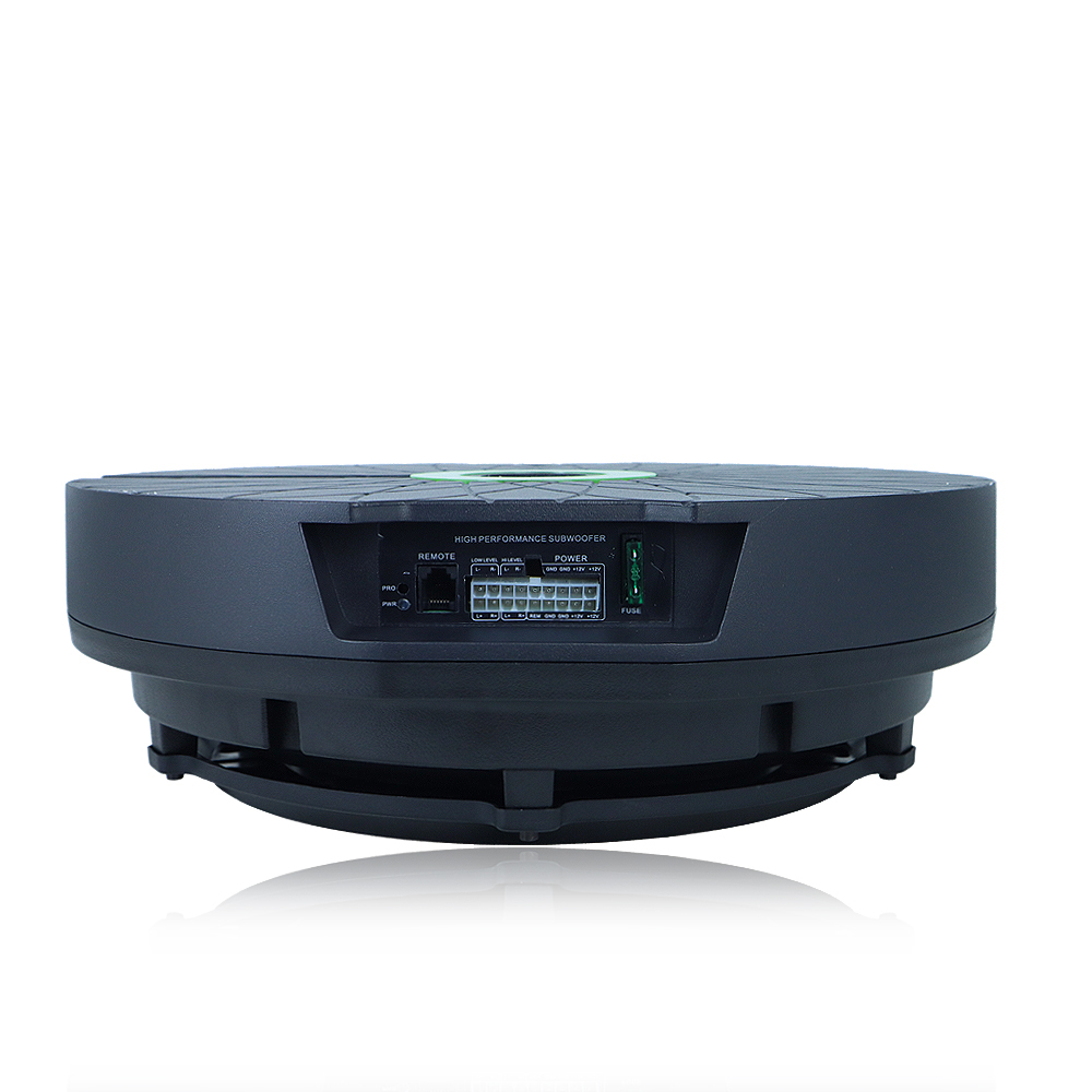 TANBX TB-13PRO 800W 13 Inch Ultra-Thin Active Car Subwoofer Spare Tire Bass System with Controller