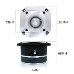 TANBX 4 Inch High Power Super Tweeter Car Audio Bullet Tweeter 80W 6 Ohm High Sensitivity