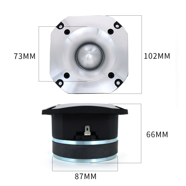 TANBX 4 Inch High Power Super Tweeter Car Audio Bullet Tweeter 80W 6 Ohm High Sensitivity