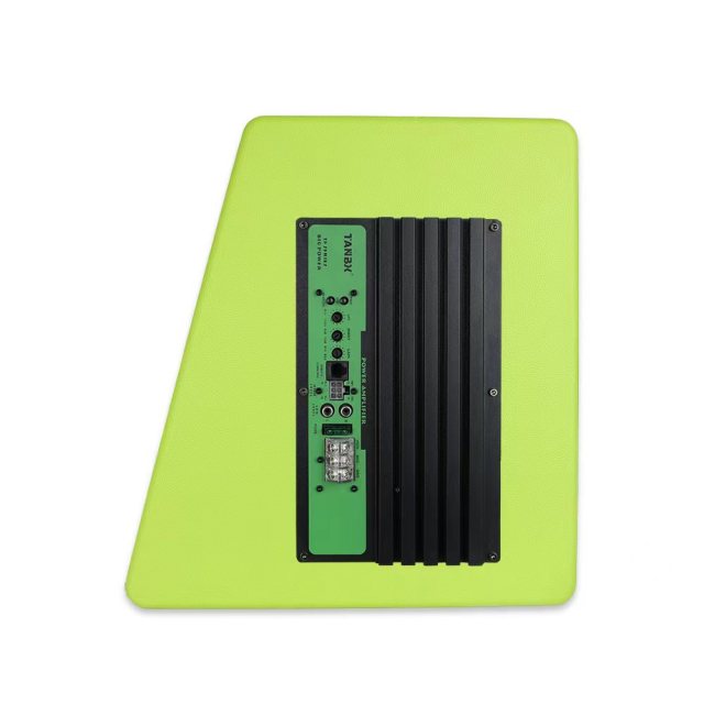 TANBX TB-K12PRO 12 Inch High Power Active Car Subwoofer Trapezoid Bass Speaker with Amplifier and Enclosure Box