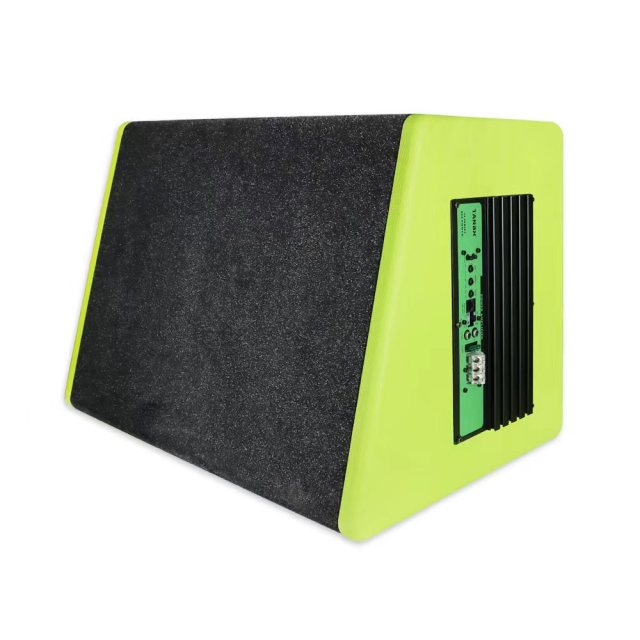 TANBX TB-K12PRO 12 Inch High Power Active Car Subwoofer Trapezoid Bass Speaker with Amplifier and Enclosure Box