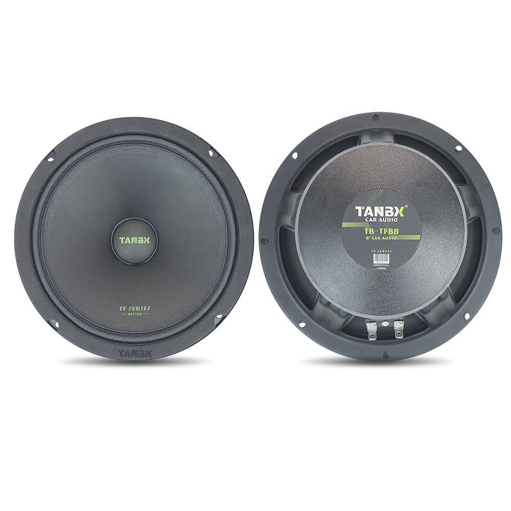 8Inch Carspeaker Rated Power 220W Car Audio Bass Speaker Active Auto Speaker for Universal Cars TB-TF88