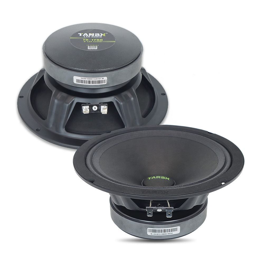 8Inch Carspeaker Rated Power 220W Car Audio Bass Speaker Active Auto Speaker for Universal Cars TB-TF88