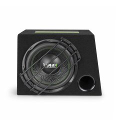 TANBX 12 Inch Big Power Trapezoid Subwoofer Car Audio Active with Box and Amp TB-1480 Single Coil 350W-550W 20-16000Hz