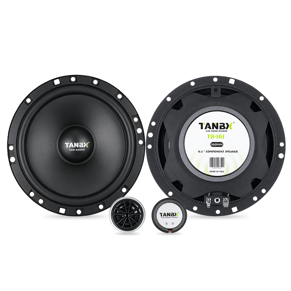 Factory Direct 6.5 Inch Car Component Speaker High Quality 2-Way Car Audio Speaker System OEM ODM