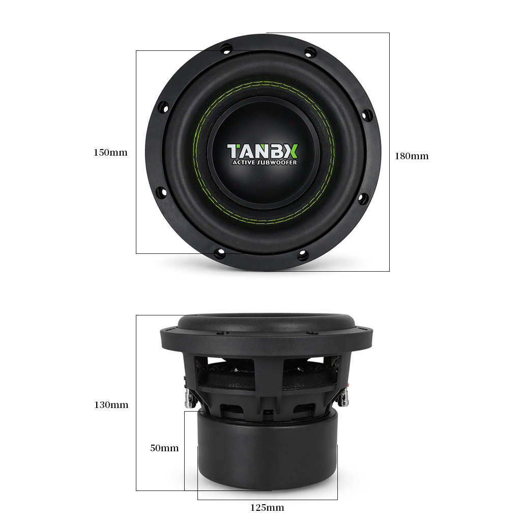 TANBX 6.5 Inch High Quality Car Door Speaker Full Range Car Audio Speaker OEM ODM Factory Supply