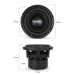 TANBX 6.5 Inch High Quality Car Door Speaker Full Range Car Audio Speaker OEM ODM Factory Supply