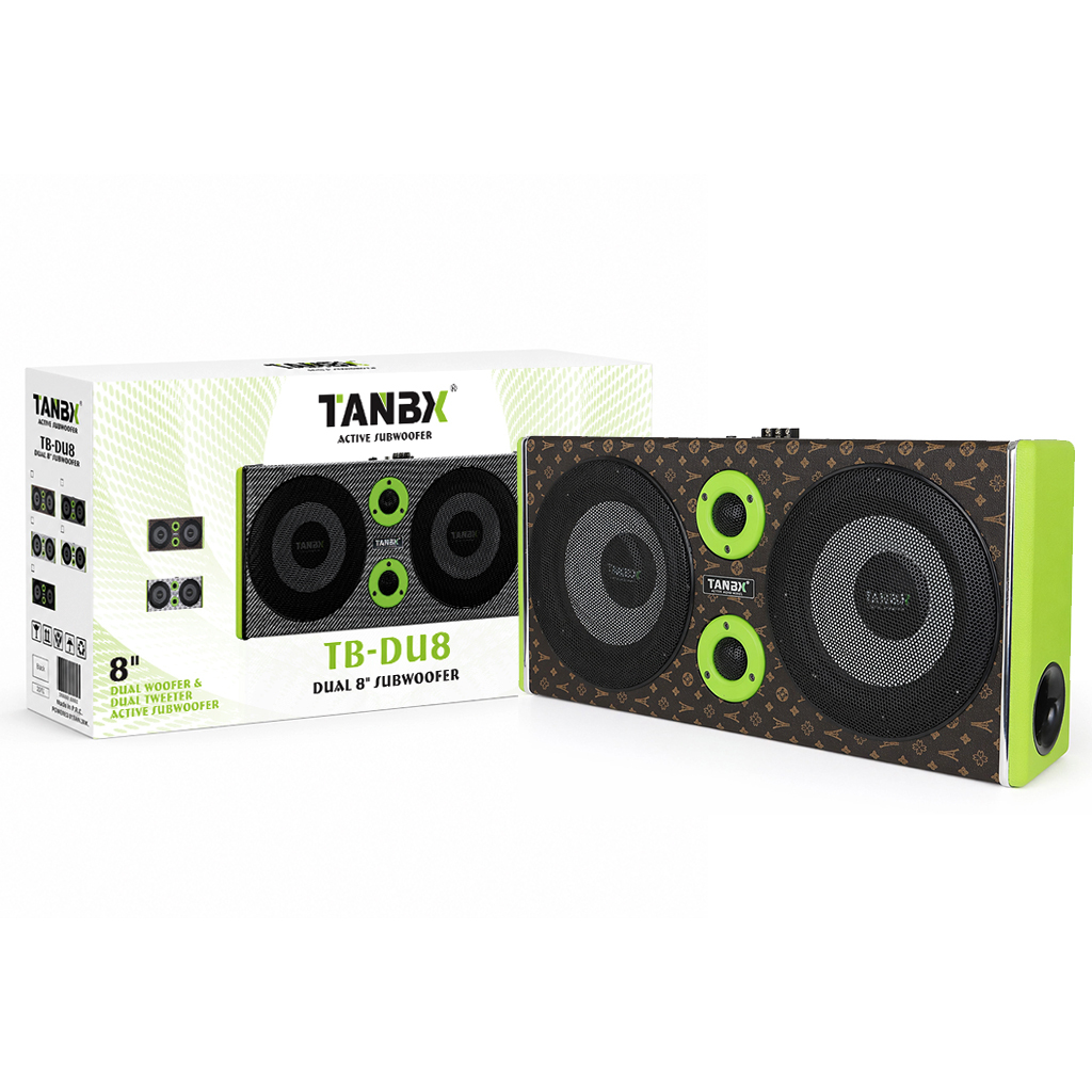 TANBX 8 Inch High Power Car Audio Subwoofer Deep Bass Speaker OEM ODM Factory Supply TB-DU8-02