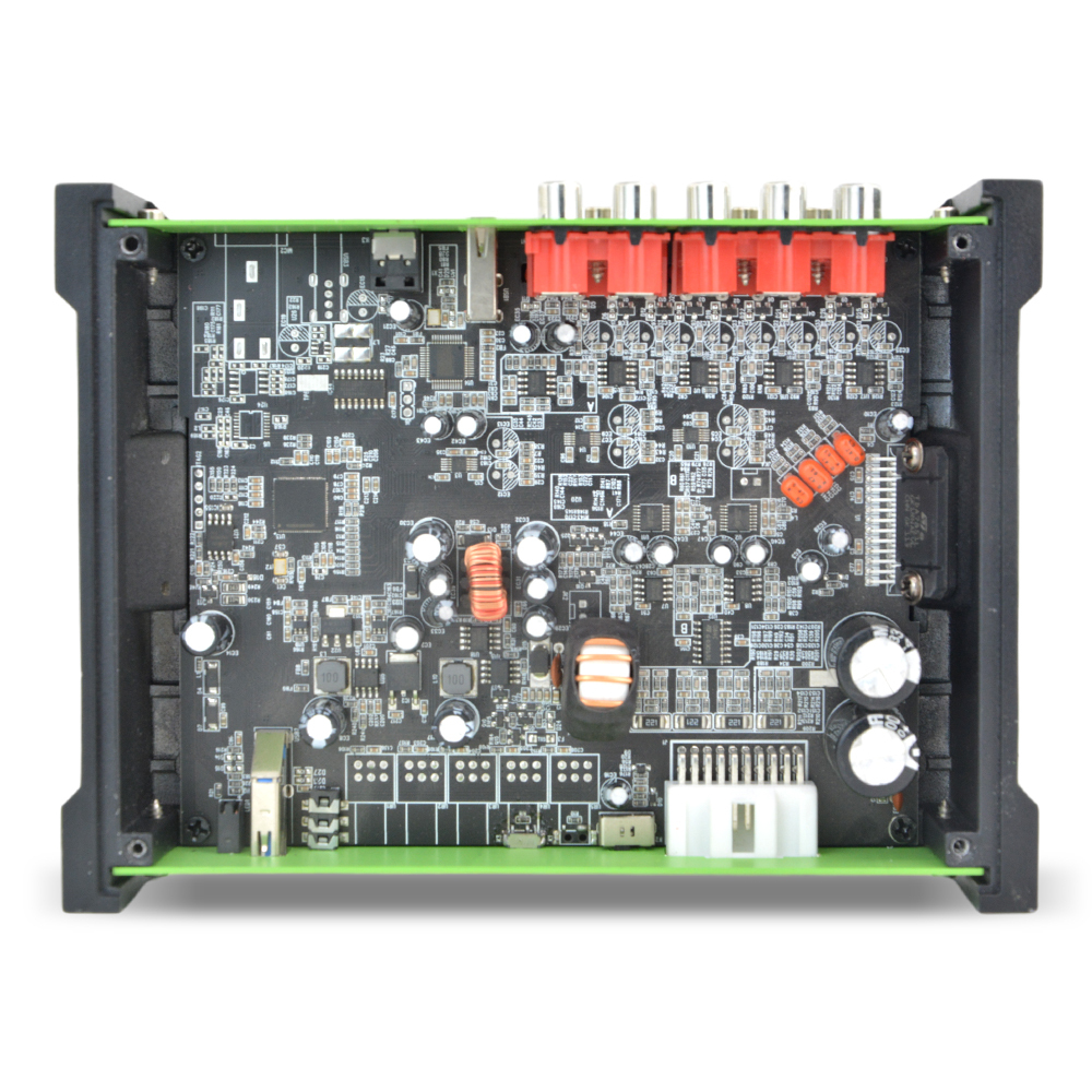 New Design Lossless Special bluetooth 4 Channel Car Audio DSP Amplifier Processor Support Computer / Android Phone 4 in 8 Out