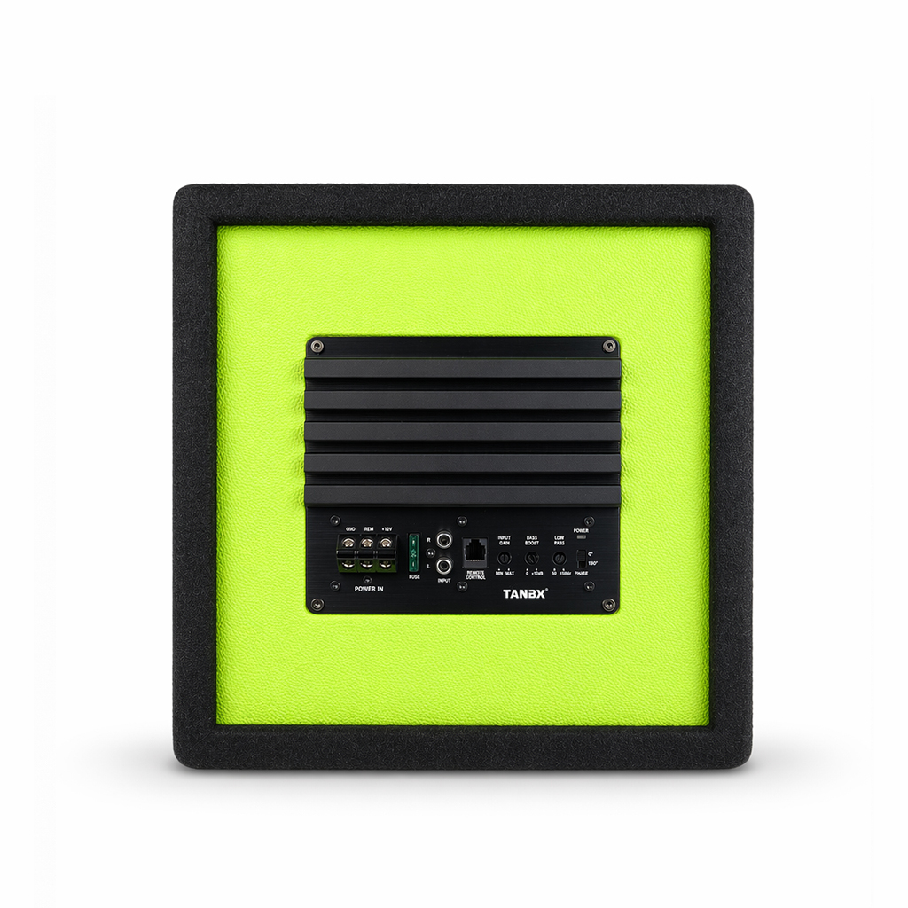 Wholesale Car Audio 10inch 1000W Plastic Subwoofer Box Powered Subwoofer DOUBLE COIL