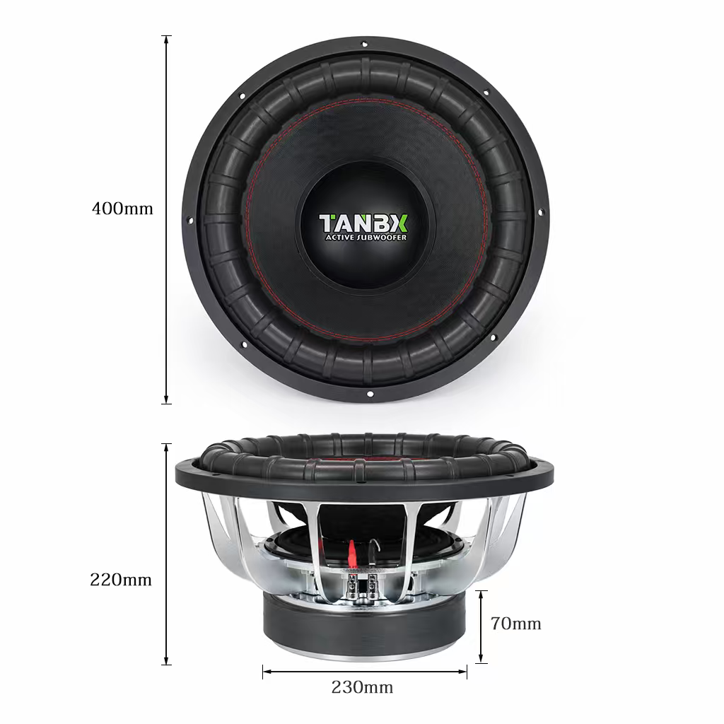TB-15DR 15-Inch Professional Bass Speaker Woofer – High Power & Deep Bass
