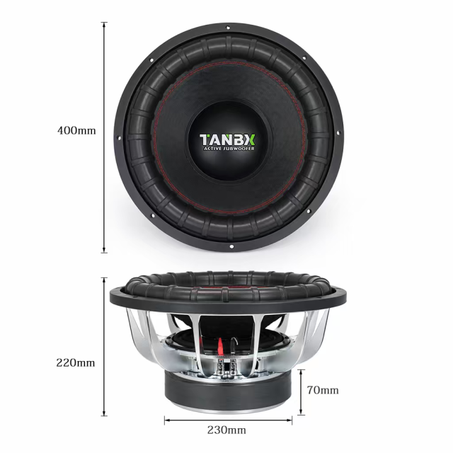 TB-15DR 15-Inch Professional Bass Speaker Woofer – High Power & Deep Bass