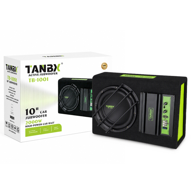 TB-1001 10-Inch High-Performance Car Audio Subwoofer