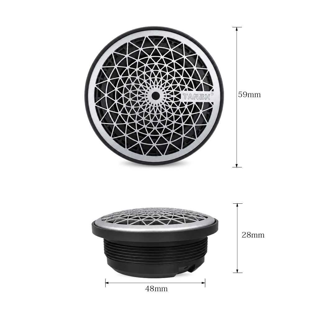 TB-M16 1.5 inch Midrange Car Speaker | 180W Peak Power Car Audio Speaker | 50W RMS 4Ω