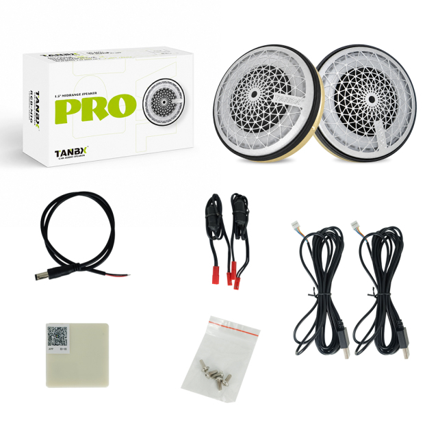 RGB-M16 1.5 inch  Midrange Car Speaker – 180W Peak Power, 50W RMS, 4Ω
