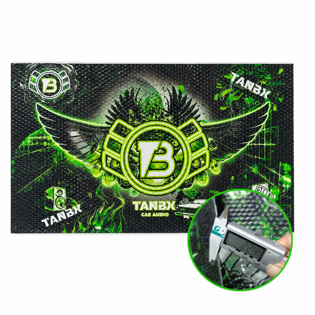 TANBX TB-2.2PRO Car Audio Sound Deadening Mat – 800×460mm Automotive Noise & Vibration Insulation Pad