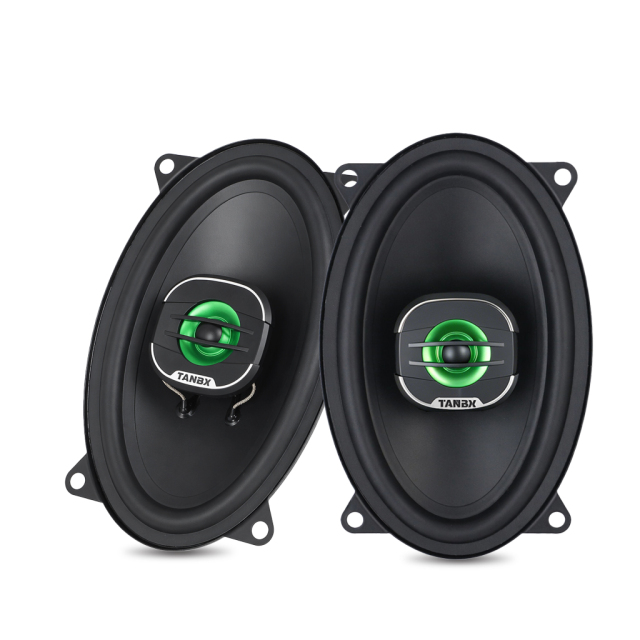 TANBX TB-1046 4×6 Inch Coaxial Car Speakers – 150W Peak Power 4Ω 2-Way Automotive Speakers