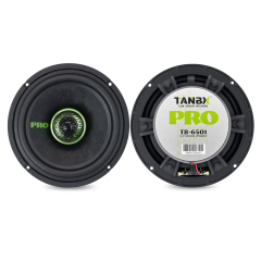 TANBX TB-6501 6.5 Inch Coaxial Car Audio Speaker 300W 4 Ohm Full Range Car Door Speaker 80W RMS