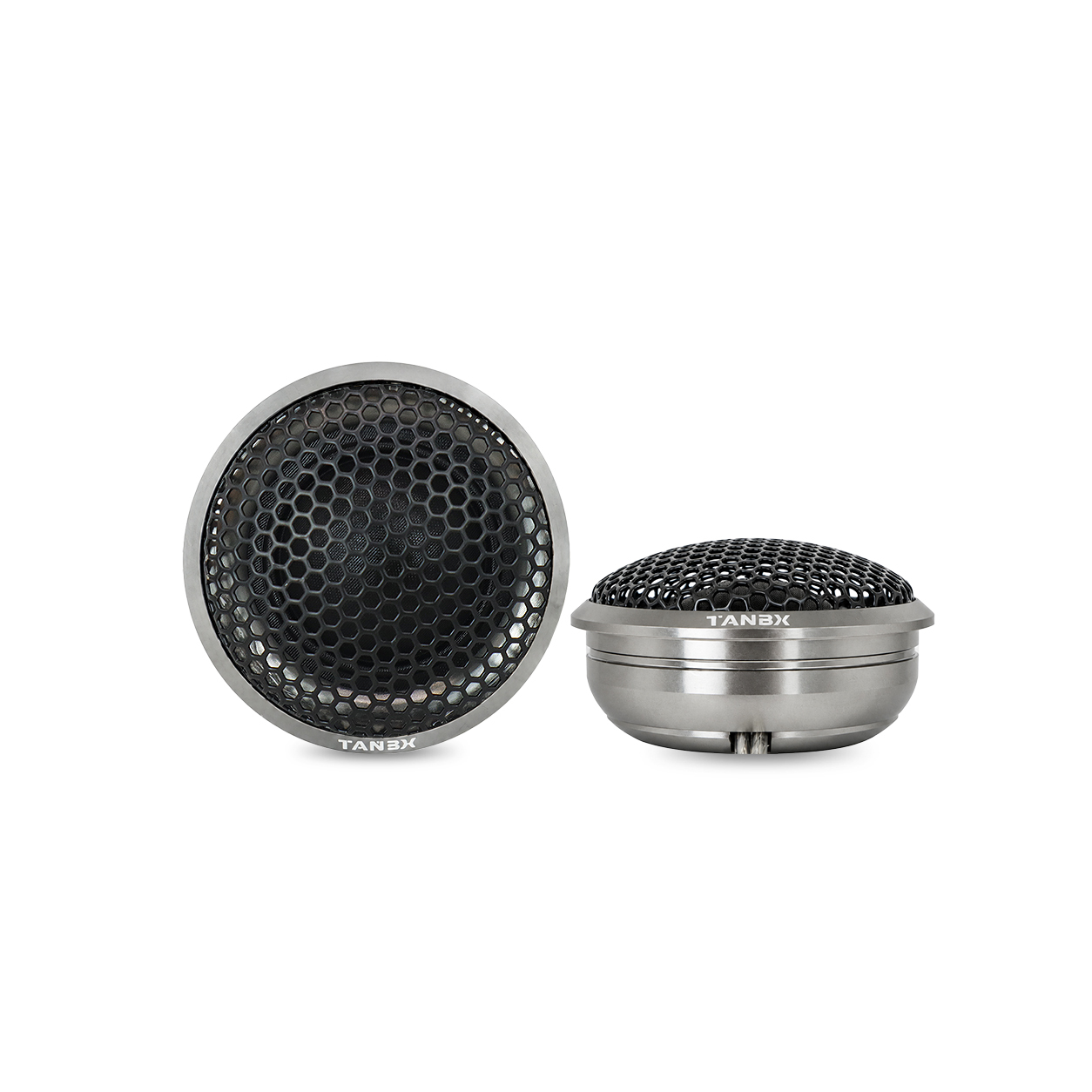 TANBX TB-6501CP 6.5 Inch 2-Way Component Car Audio Speaker 300W 4 Ohm 80W RMS with Tweeter & Crossover