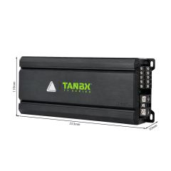 TANBX TF-8005 5 Channel Class D Car Audio Amplifier 600W RMS 1 Ohm 4 Channel + Subwoofer Amplifier