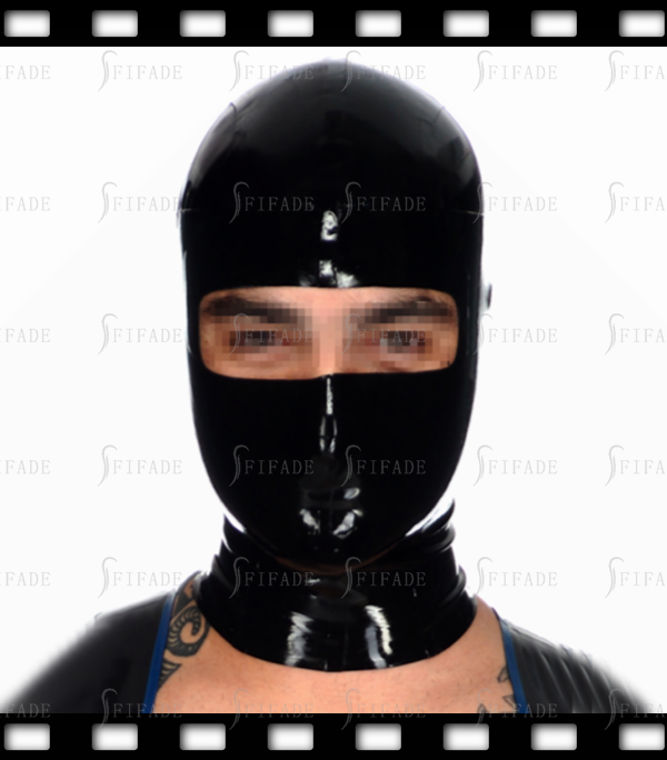 Latex Catsuit Hoods Ninja Cool Cosplay Hoods Masks