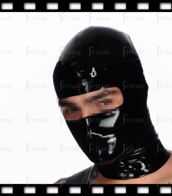 Latex Catsuit Hoods Ninja Cool Cosplay Hoods Masks