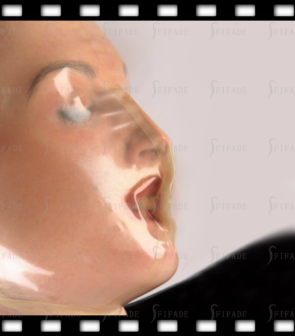 Latex Rubber Hoods BDSM Small Breathing Bag Mask Hoods Heavy Play Customized 0.4mm