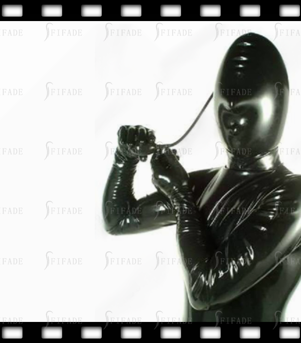 Latex Hoods Masks Air Pump BDSM Mask Hard Play Cool Customized 0.4mm thickness