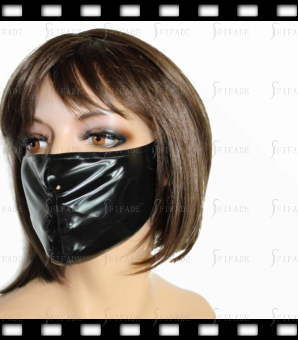 Latex Rubber Gummi Masks With Ting Nose Holes Cool Play 0.4MM