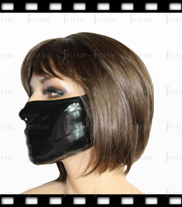 Latex Rubber Gummi Masks With Ting Nose Holes Cool Play 0.4MM