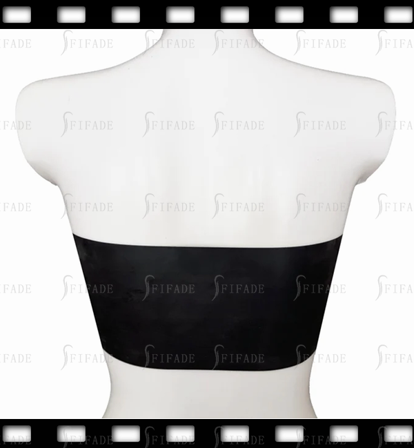 Latex Strapless Bra Cute Sweet Customized Color 0.4mm