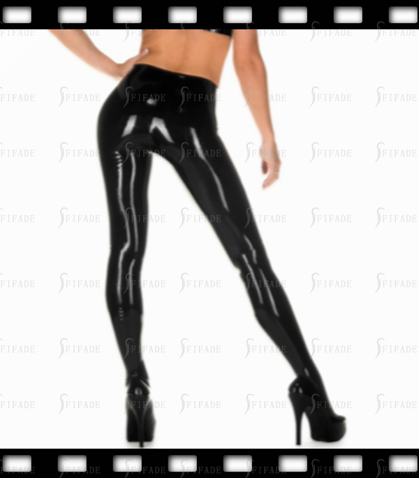 Latex Classic Back Pantyhose Unisex High Waist No Zip Customized 0.4mm